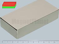 100x50x20 mm N45 NEODYM m�gnes has�b