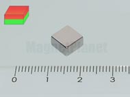 8x8x4 mm N45 NEODYM m�gnes has�b