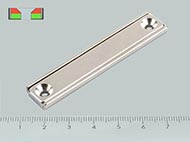 B-POT 70x13x5 mm NEODYM felcsavarozhat� m�gnes has�b