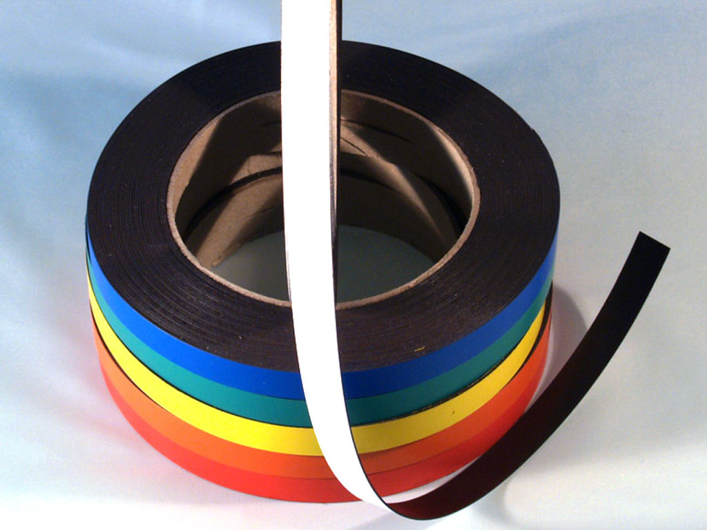 10 mm m�gnes szalag feh�r