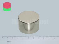 40x30 mm N45 NEODYM m�gnes korong