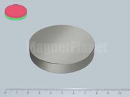 60x10 mm N45 NEODYM m�gnes korong