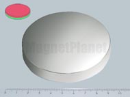 80x10 mm N45 NEODYM m�gnes korong
