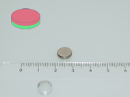 9x2 mm N45 NEODYM m�gnes korong