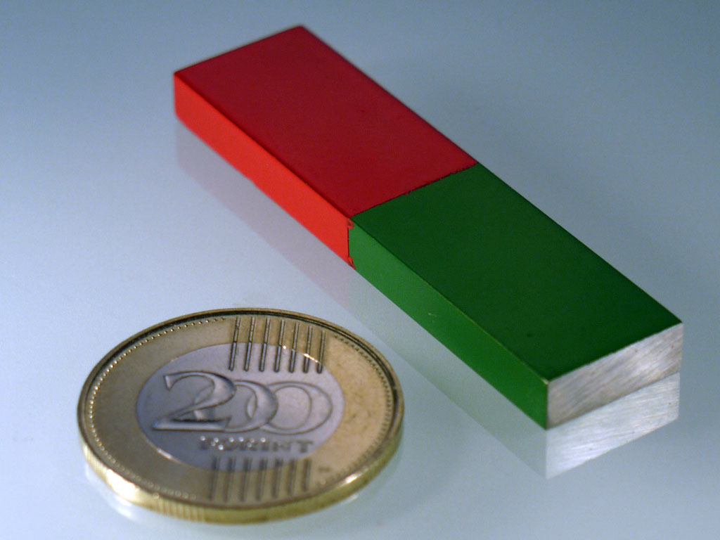 60x15x6 mm AlNiCo-5 lapos r�dm�gnes