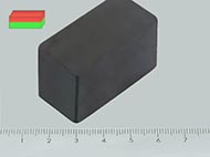 40x20x20 mm Y30 FERRIT m�gnes has�b