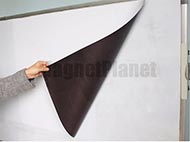 M�gnes lap whiteboard fel�lettel A2x0,9 mm