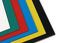 M�gneslap A4x1,0 mm vastag, piros