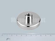 POT-B 50x9 NEODYM r�gz�t� m�gnes menetes h�vellyel