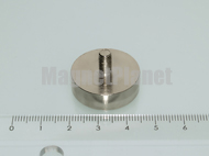 POT-G 25x8 NEODYM r�gz�t� m�gnes menetes nyakkal