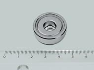 POT-H 25x8 NEODYM r�gz�t� m�gnes csavarf�szekkel