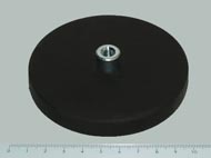 POT-S-B 88x8 NEODYM r�gz�t� m�gnes menetes h�vellyel,  gumibevonattal