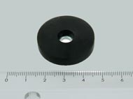 POT-S-H 31x6 NEODYM r�gz�t� m�gnes gumibevonattal