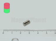 3x4 mm N35 NEODYM m�gnes r�d