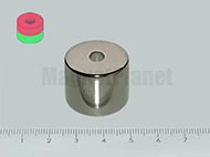 25x27/5 mm N38 NEODYM m�gnes gy�r�